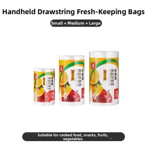 Food Grade Disposal Backstrap Plastic Bags
