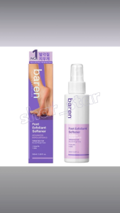 Baren Foot Exfoliant Softener Callus Remover Urea 9% AHA Dead Skin Peel Rough Heel Care 100ml
