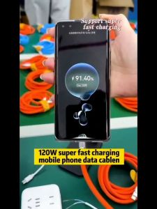 120w 6A Fast Charger Cable Rotary 180° Interface Game Charger Usb Data Type-c Charger Cables 6.0 For Huawei Phone Gel Mobile Liquid Zinc Charge Silica Charging Alloy USB 3.0 PhIeo