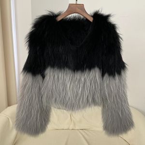 Áo Khoác Lông Chồn Dệt Dày Hai Mặt OFTBUY Áo Khoác Thời Trang Giản Dị Ấm Áp Dành Cho Nữ Áo Khoác Ngoài Cổ Chữ O Dài Tay Mùa Thu Đông