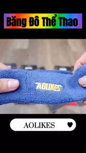 Băng Đô Thể Thao Headband Thấm Chặn Mồ Hôi Băng Trán Nam Nữ Tập Gym Chơi Thể Thao Aolikes