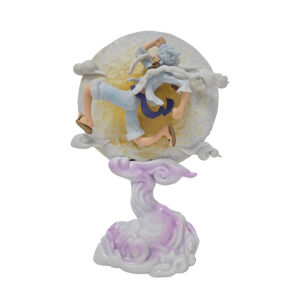 Bandai | One Piece Anime Figure Monkey D Luffy Gear 5 With Moon Light Model Moon Fairy Nika Action Figure Statue Model Collection Toys
