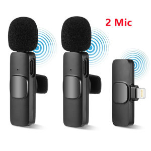 【COD】K9 Microphone. Clear And High Fidelity Wireless Lavalier Microphone Dedicated Microphone For Live Streaming Interviews