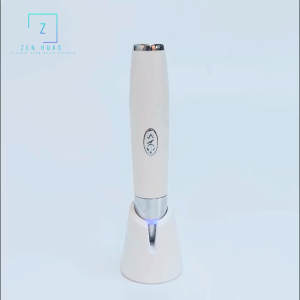 【3-in-1 Eye Massager】Red & Blue Light Therapy | Reduce Puffiness | Dark Circles | Auto Clean Base