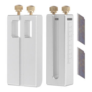 QJH Adjustable Faux Leather Strip Precision Cutting Tool for DIY Handheld Cutting Belt Watch Bands & Luggage Straps Craft Tool