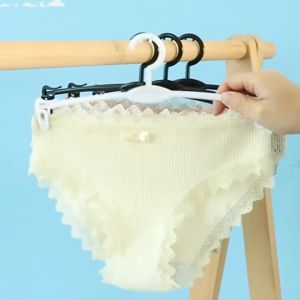 Plastic Hanger For Clothes With Clip Seamless Strong Clothes Hanger High Non Breakable