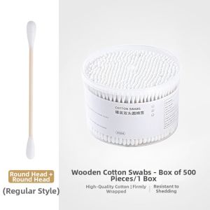 Double-ended Disposable Cotton Swabs Ear Cleaning & Makeup Aid