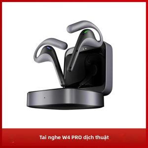 Timekettle | Tai Nghe Thông Minh Timekettle W4 Pro AI Translator Dịch Thuật Hai Chiều Thời Gian Thực Với 40 Ngôn Ngữ Hỗ Trợ Giọng Nói Dành Cho Người Lớn (nam/nữ)