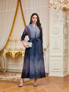 🔥 SALE!New Arrival Elegant Crinkle Abaya Long Cardigan - Open Front Kaftan Coat for Women | Muslim Fashion[]