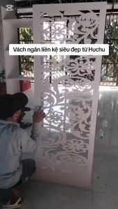 Vách Ngăn sọc dọc liền kệ
