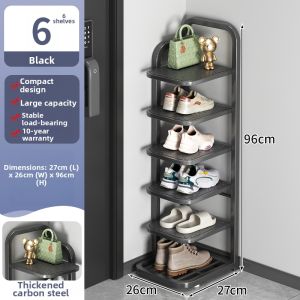 FWTDF | Space-Saving Multi-Layer Easy-Setup Foldable Shoe Rack