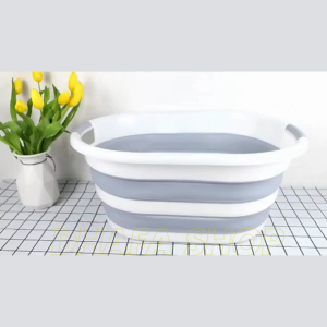 BARU MIHOME Ember Lipat Baskom Anti Pecah Laundry Bucket Collapsible 40L - FB4610
