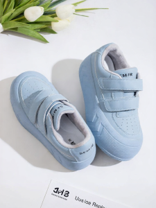 Semir | Magic Tap Fur-lined Thick-soled Canvas Shoes