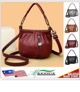 6R4 Al Sahhia Beg Tangan Wanita Bahu Jinjing Silang ( Classic Fashion Women Travel Office Outer Sling Shoulder Bag Handbag Tote )