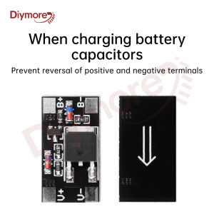 diymore | 5pcs 3V-28V 12A  Anti Reverse Connection Module Battery Capacitor Positive Negative Reverse Connection Protection Board