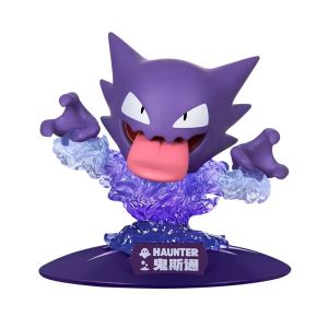 Anime Pokemon Action Figures Gastly Haunter Genuine Collection Series Of Model Figurines Ornaments Toys Birthday Gifts