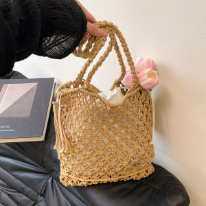 TANGKOU | Crochet Beach Tote Bag
