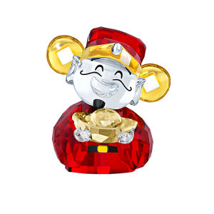 Swarovski | Chinese God of Wealth Ornament Home Decoration Gift