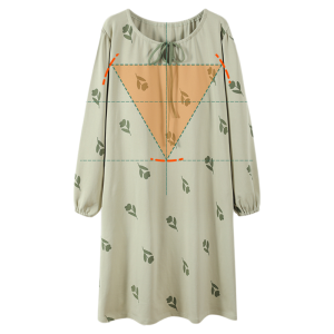 miiow | Cat Woman Cotton Sleep Dress Womens Spring Autumn Casual Wearable Home Clothes Nightgown With Chest Pad Round Neck Long Sleeve