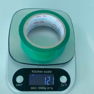 1 Cuộn băng keo màu xanh lá OPP rộng 4cm dài 65 mét lõi giấy 3mm giá tại xưởng - Shop Út Lớn