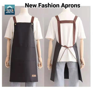 Japan-style Kitchen Aprons Grill Restaurant Bar Shop Cafes Beauty Nails Studios Uniform Waterproof and Oil-proof Apron
