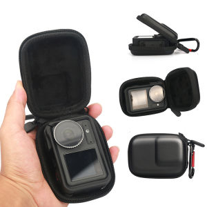 Portable Storage Bag for DJI OSMO Action 5 Pro/4/3 with Carabiner Storage Box Protective Box Mini Carry Case Accessories
