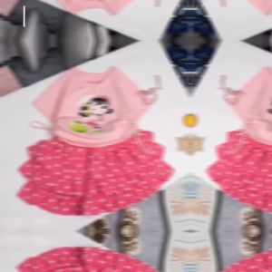 Sét váy bé gái 13kg-38kg chân váy xếp ly Áo thun cotton chính phẩm sun&moon