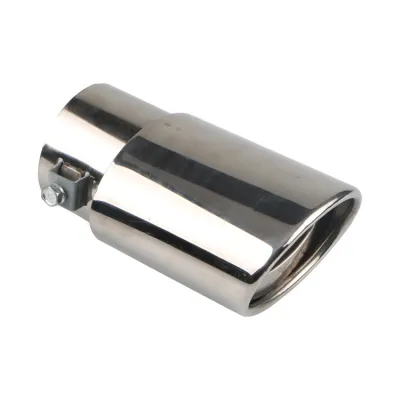 Ống Pô Xe Hơi Mạ Crôm Hình Oval Bằng Thép Không Gỉ General Motors Đầu Giảm Thanh Phía Sau