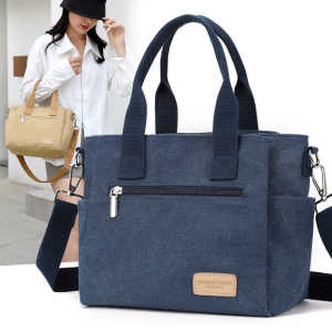 Canvas Bag Women 2024: New Arrival Large Capacity Tote & Work Commuter Tote