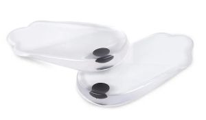 Silicone Orthopedic Insoles for Shoes O/X Leg Type Valgus Varus Correction Plantar Fasciitis Gel Insole Magnet Massage Foot Care