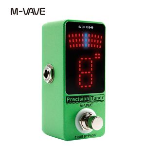 M-VAVE | Bàn Đạp Chỉnh Âm Đàn Guitar M-VAVE Có Màn Hình LED Hiệu Ứng True Bypass Chính Xác Chất Liệu Kim Loại