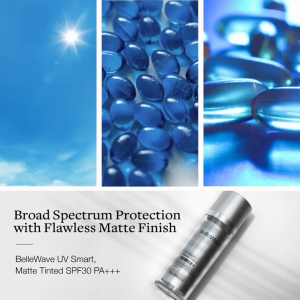 Bellewave UV SMART MATTE TINTED SPF30 PA+++ - Kem chống nắng thông minh bảo vệ da hoàn hảo