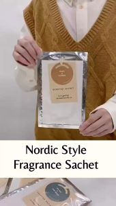 escenteo Car Cabinet Scented Sachet | Clothes Wardrobe Closet Air Freshener | Shoes Rack Essential Oil Fragrance Bag | Storage Box Organizer Perfume