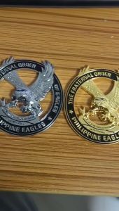 (Spot Goods)Three Dimensional Metal Emblem Eagle Totem Metal Body Sticker High-end Alloy Eagle Tail Emblem Hollow Design