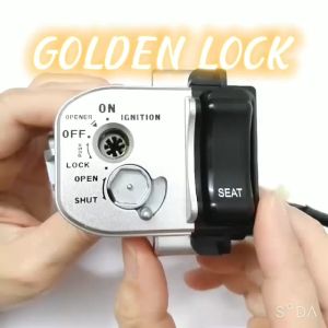 Bộ ổ khoá xe SH 125-150 Việt Nam 2012 chìa 8 cạnh chống trộm hàng Đài Loan