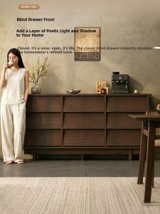 Living Room Storage Cabinet 9 Drawers
