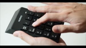 Nubwo NKB-104/NKB-105 Numeric Keypad Wireless 18Keys/35Keys Silent Switch แป้นพิมพ์ตัวเลขไร้สาย