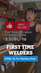 E308L-16 STAINLESS STEEL ELECTRODES (2.6mm/ 3.2mm/ 4.0mm) (10PCS PER PACK) #308 #Stainless Steel