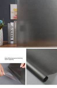 Retro Colorful Honeysuckle Glass Stickers Art Decorative Transparent Partition Living Room Screen Windproof Chinese Window Film