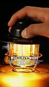 SHINETRIP Series Nut Retro Chandelier A486 Lampu Berkemah Retro Vintage Type-C IPX3 Lampu Gantung LED