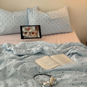 Dots Print Soft Lightweight Cotton Bedding Set