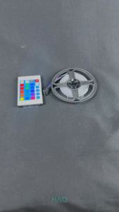 lampu led strip RGB/lampu hias RGB 5M Warna Warni IP44 2835/5050 Adaptor Remote/Merek Hakamitsu