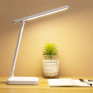 Folding table lamp eye protection touch dimmable LED lamp student dormitory bedroom reading USB Plug In table lamp