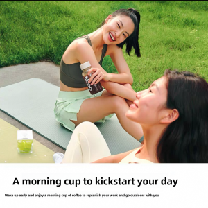 Fiboo Pure American Black Coffee Morning Brew Instant Dry Coffee Low Sugar Fitness Dieting Cold Brew Sport Coffee Powder