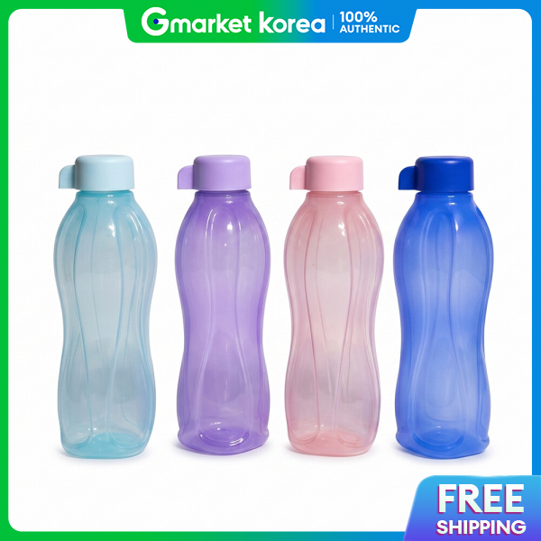 Tupperware Eco Junior Water Bottle 500ml 4-Pack Refrigerator