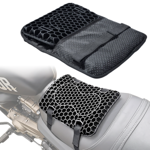 3D Honeycomb Seat Cushion Motorcycle TPE Honeycomb Structure Shock Breathable Comfort Relief Pressure Universal Seat Cushions