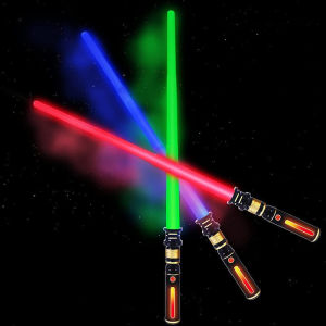 78CM Star Wars Lightsaber Telescopic LED Light Stick Darth Vader Cosplay Halloween Role Play Boys Toy