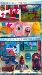 [Mẫu Mới] Hộp Đồ Chơi Giấy Cúng Bé Trai Bé Gái - Nhang Đèn Thiên Lộc