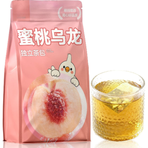น้ำผึ้งพีชอูหลงชาร้อนและเย็นคู่ชงชาอิสระถุง 250 กรัม 500 กรัม 蜜桃乌龙茶
