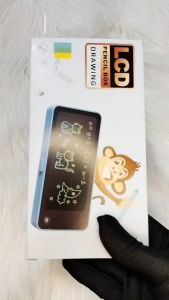 Kotak Pensil LCD Papan Coret Kreatif Anak Dengan Digital Pad Edukasi (Bonus Pen S4nRi0)
